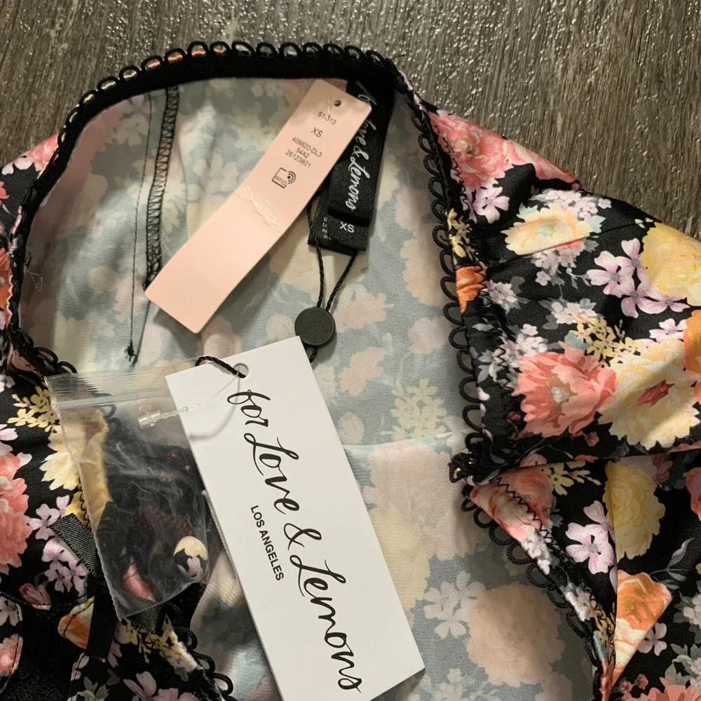 For Love And Lemons lustrous satin